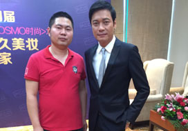 广州新宝GG与明星合影